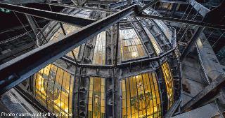 Courthouse-dome steel structure